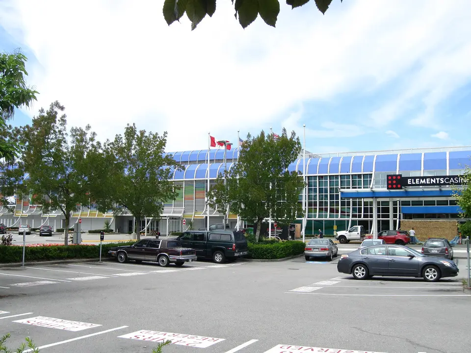 Elements Casino Surrey, Surrey: the building seen from outside, 2016