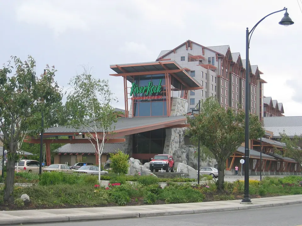 River Rock Casino Resort, Richmond: the building seen from outside, 2006